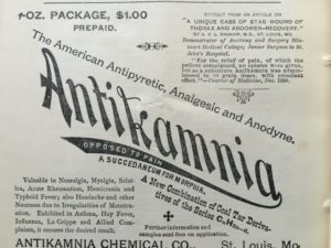 antikamnia advertisement